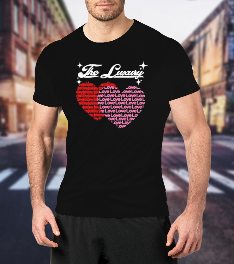 The Luxury Jacey Love Heart T-Shirt