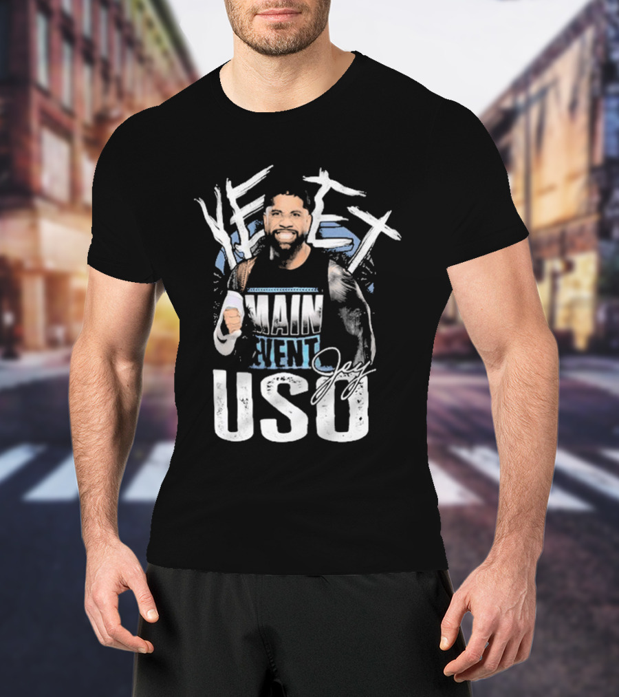 Main Event Yeet Jey Uso Ripple Junction Signature T-Shirt