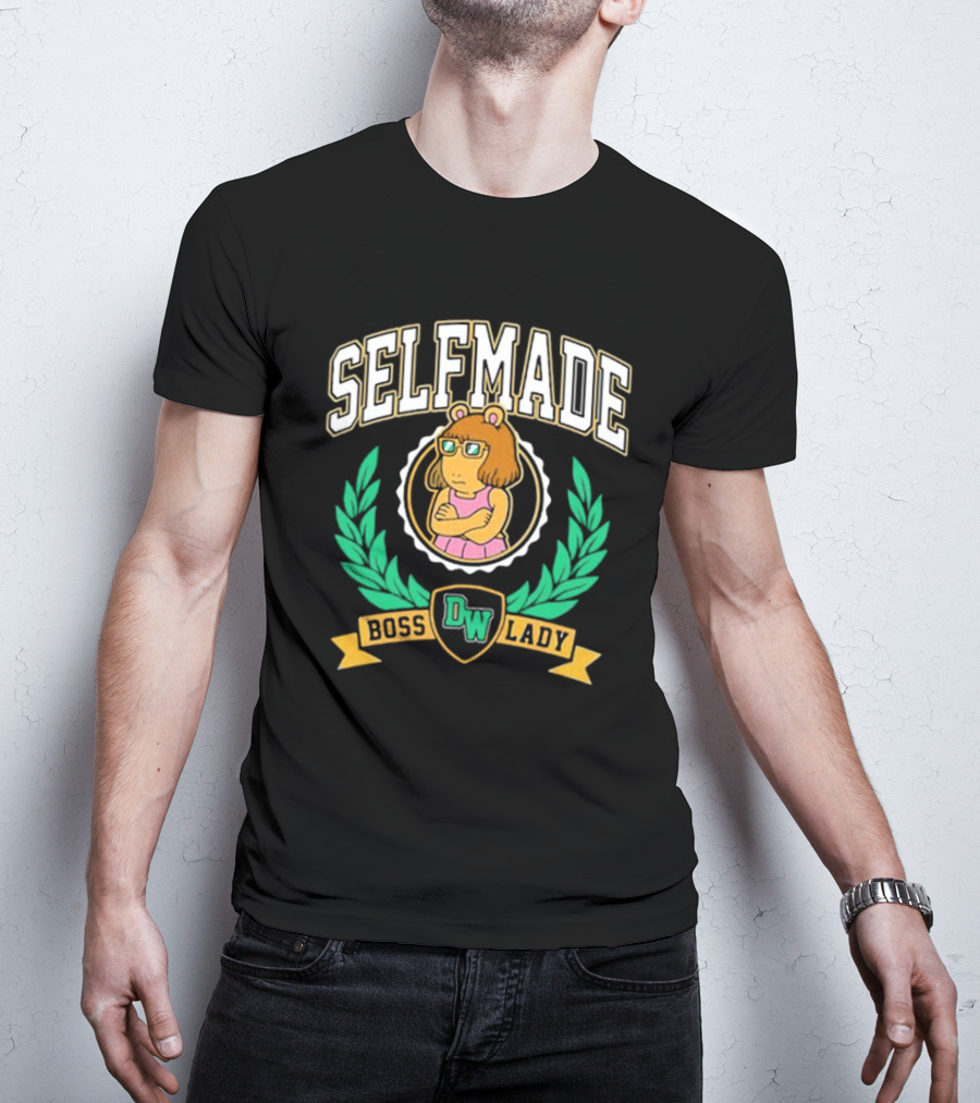 SELFMADE BOSS LADY D.W. RETROKID ARTHUR T-Shirt