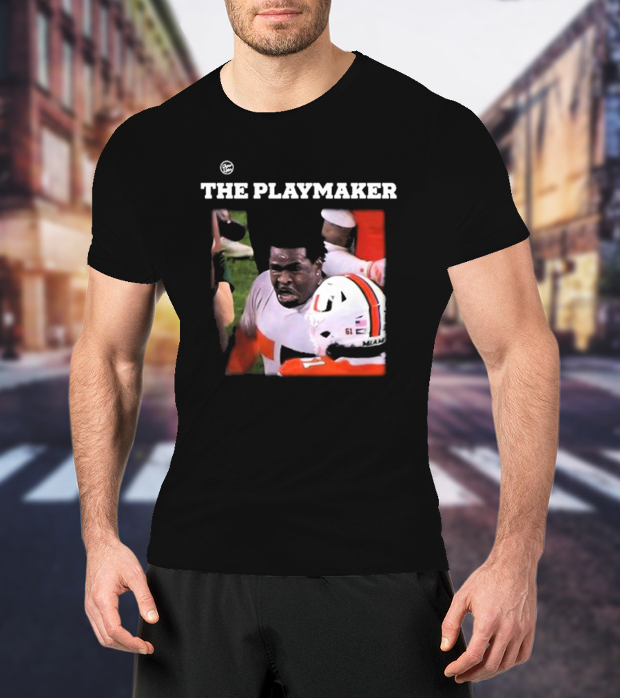 The Playmaker Michael Irvin Miami Hurricanes T-Shirt