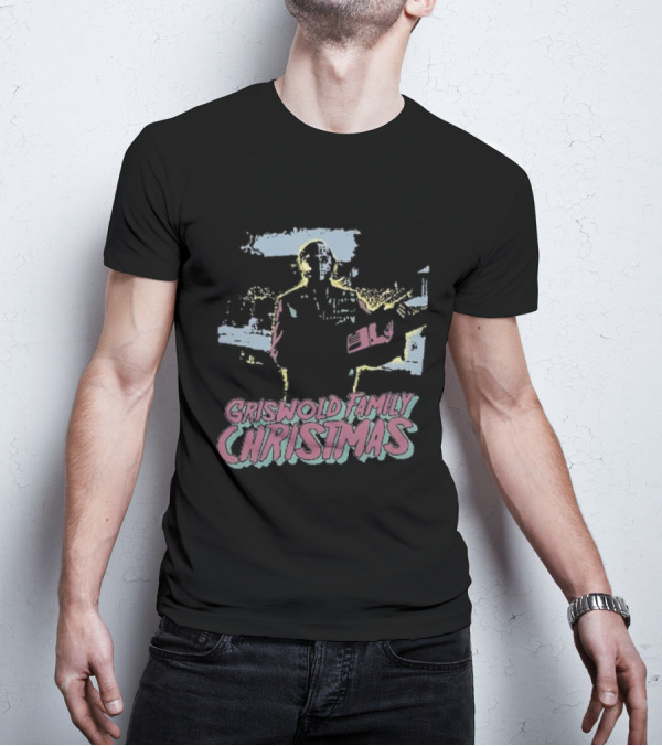 Griswold Family Christmas With Jason Voorhees Holiday Mashup T-Shirt