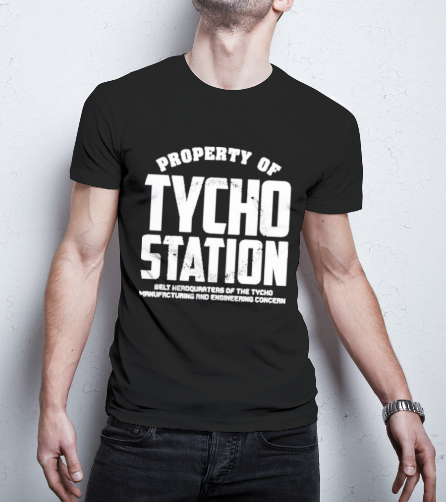 Property Of Tycho Station Belt Headquarters Tycho Manufacturing And Engineering Concern T-Shirt