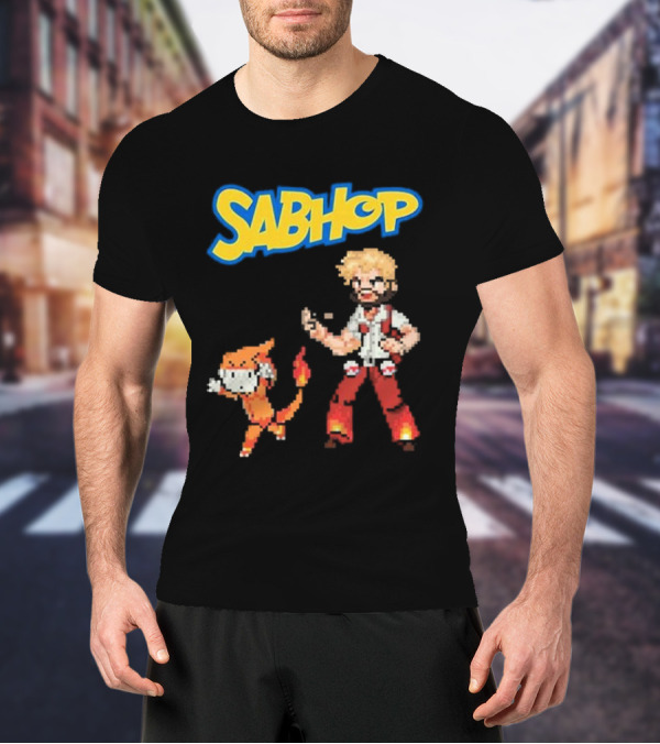 Sabino Sabhop Maestro Pokemon Charmeleon Retro Gaming T-Shirt