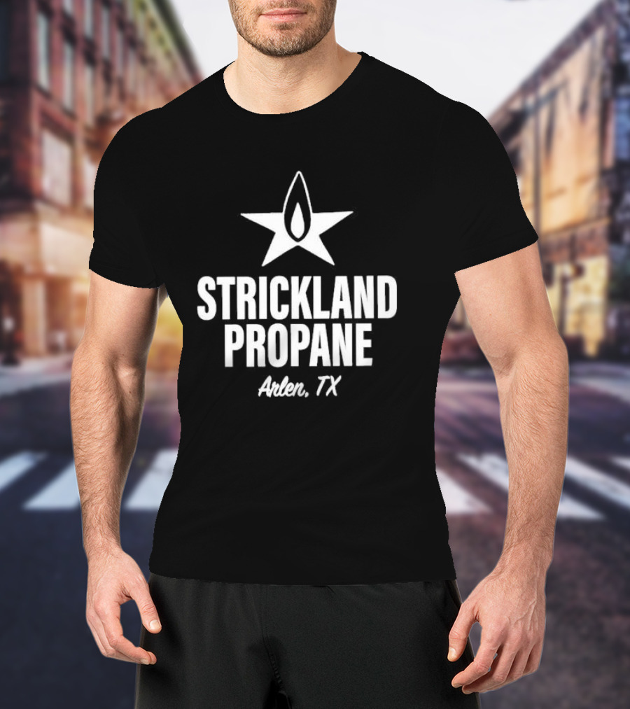 Strickland Propane Arlen TX Star Flame T-Shirt