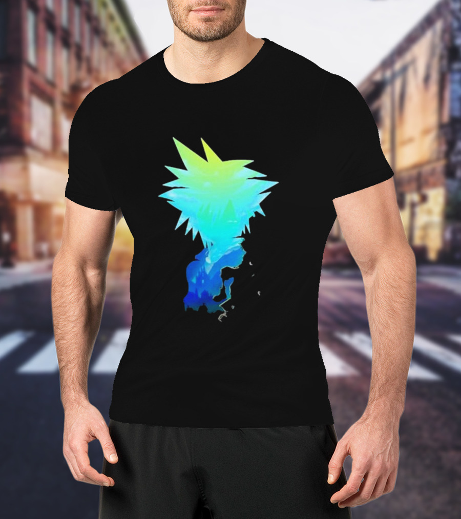 The Key Donnie Spiky Neon Profile T-Shirt