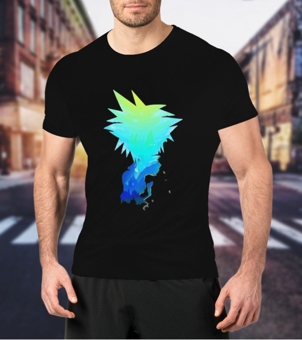The Key Donnie Spiky Neon Profile T-Shirt