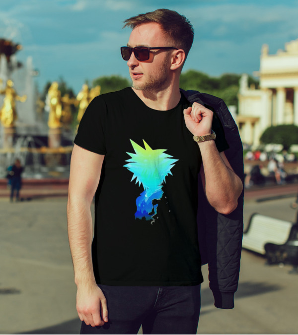 The Key Donnie Spiky Neon Profile T-Shirt