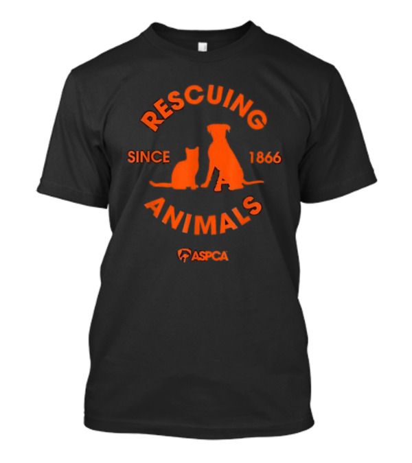 Rescuing Animals Since 1866 ASPCA Cat Dog T-Shirt
