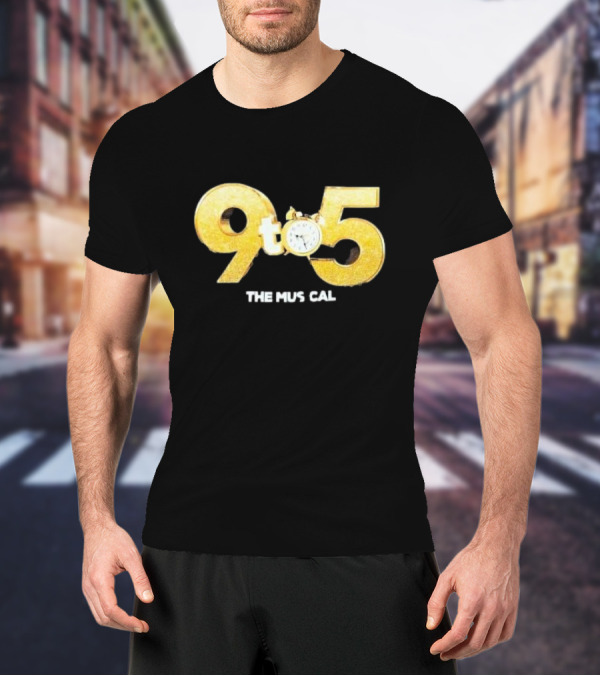 Dolly Parton 9 To 5 The Musical UK Clock T-Shirt