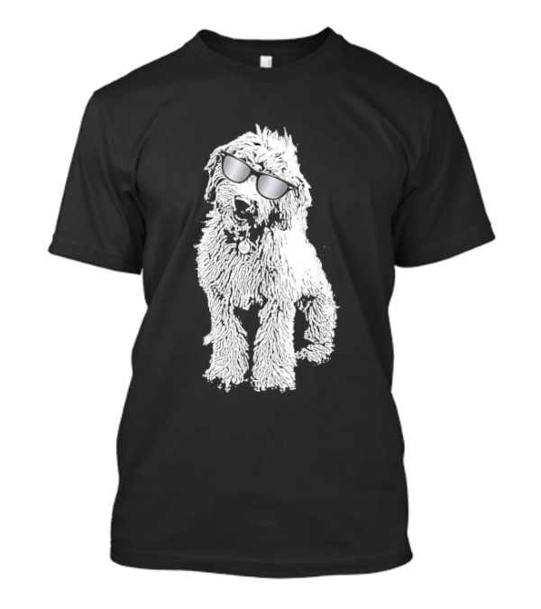 Golden Doodle With Sunglasses T-Shirt