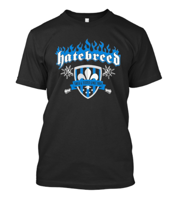 Hatebreed Tried And Tested Since 1994 Fleur-de-Lis Shield T-Shirt