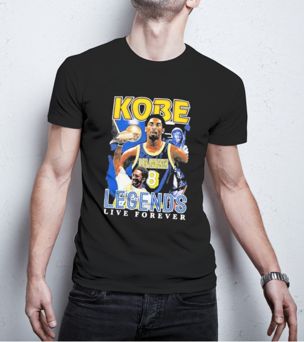 Kobe Los Angeles 8 Legends Live Forever T-Shirt