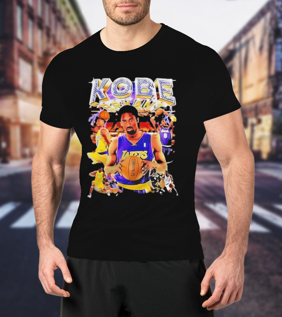 Kobe Bryant Lakers Basketball T-Shirt