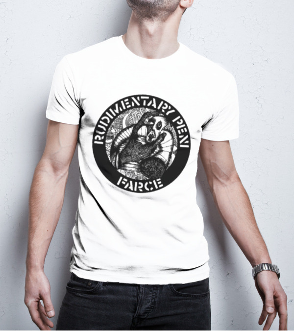 Rudimentary Peni Farce Album T-Shirt