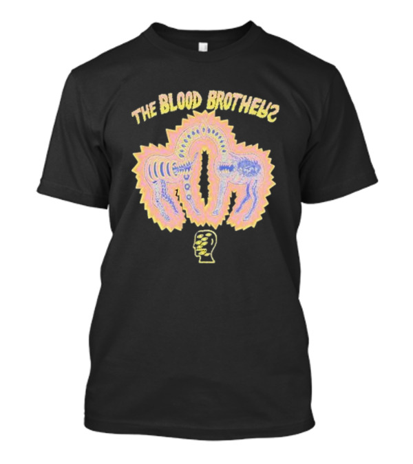 The Blood Brothers Brain Dead Collaboration Psychedelic T-Shirt