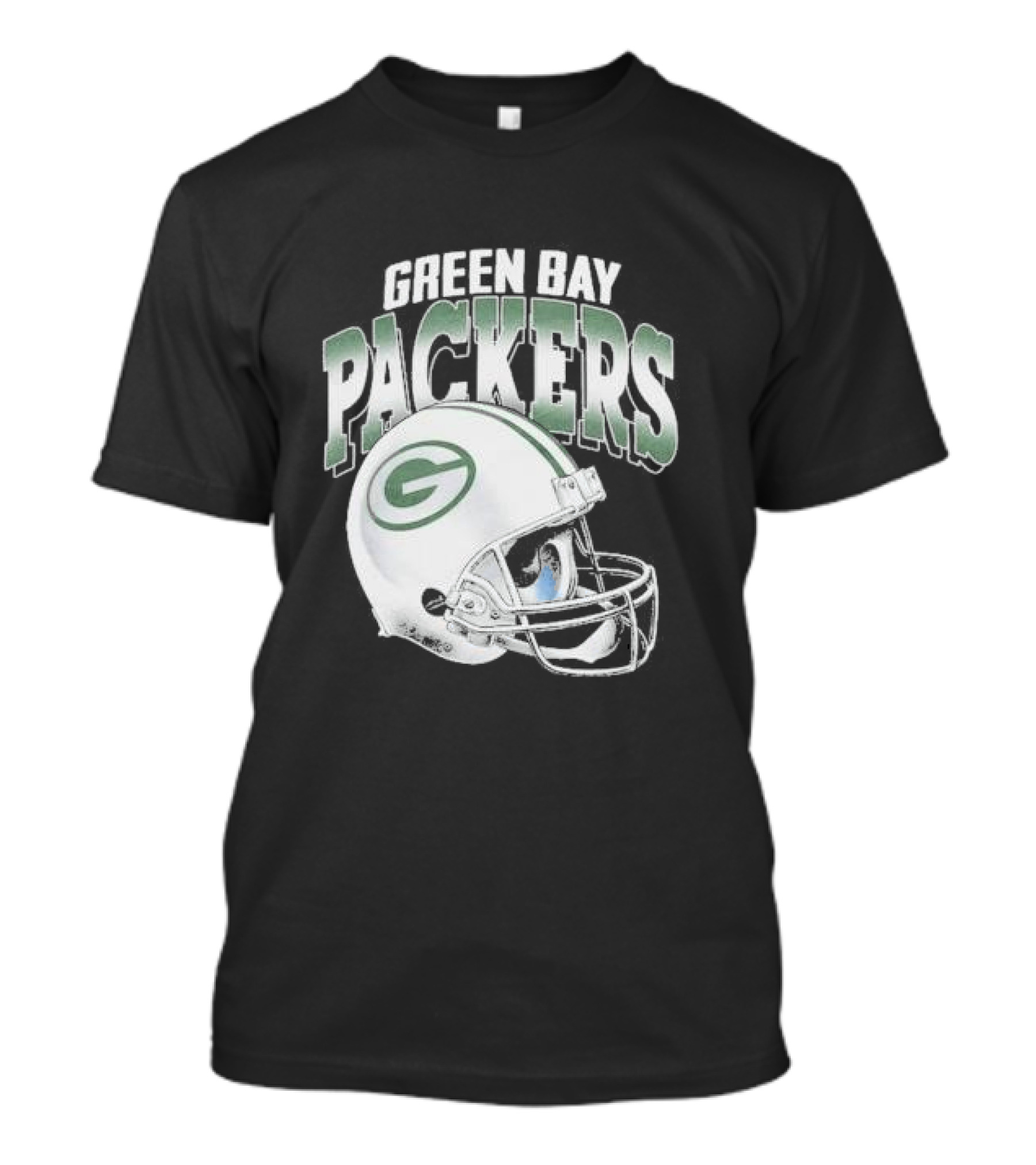 Green Bay Packers Classic Helmet Gradient T-Shirt