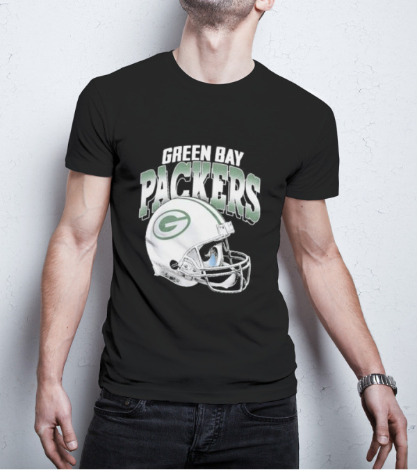 Green Bay Packers Classic Helmet Gradient T-Shirt