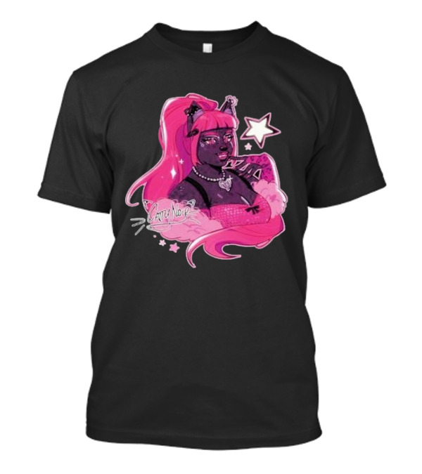 Monster High Catty Noir Pink Star Glam T-Shirt