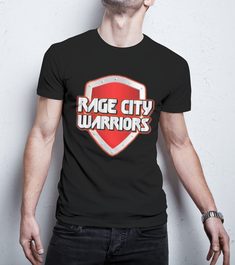 Rage City Warriors Shield Emblem T-Shirt