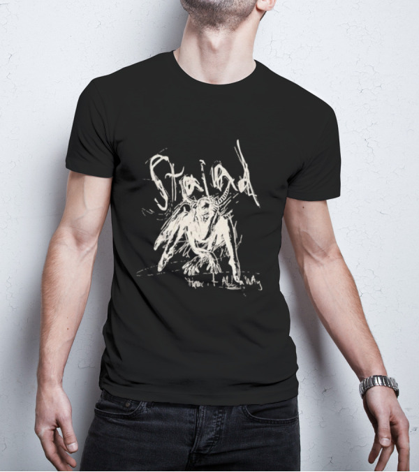 Staind Throw It All Away Demon Sketch T-Shirt