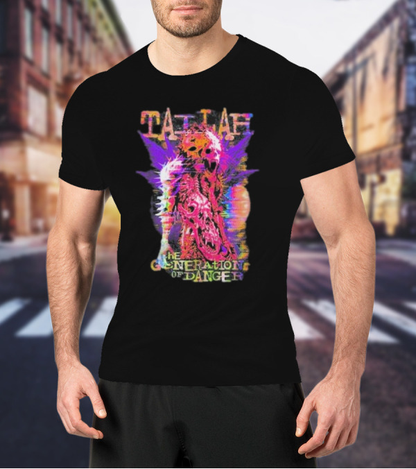 Tallah The Generation Of Danger Nomad Vibrant Skull Warrior T-Shirt