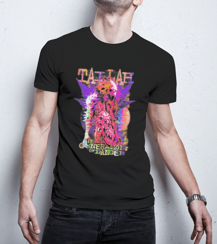Tallah The Generation Of Danger Nomad Vibrant Skull Warrior T-Shirt