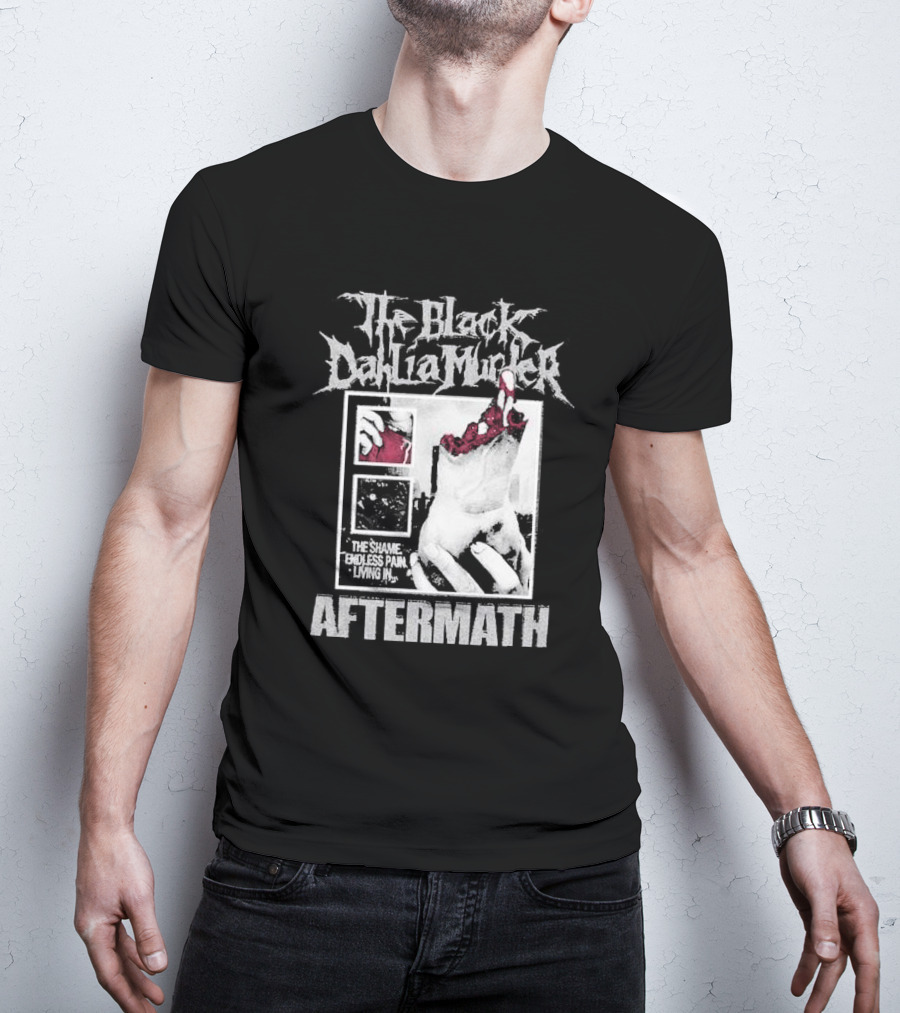 The Black Dahlia Murder The Shame Embless Pain Living In Aftermath T-Shirt