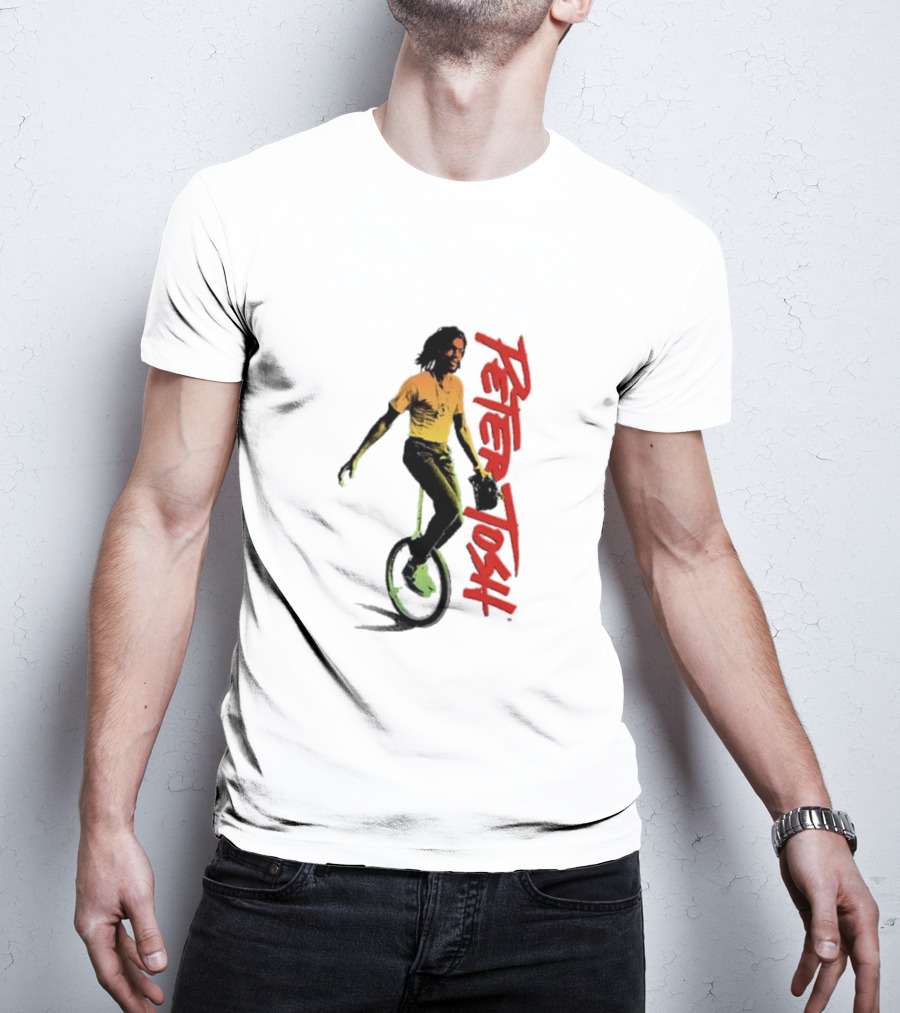 Peter Tosh Unicycle Ride Musician T-Shirt