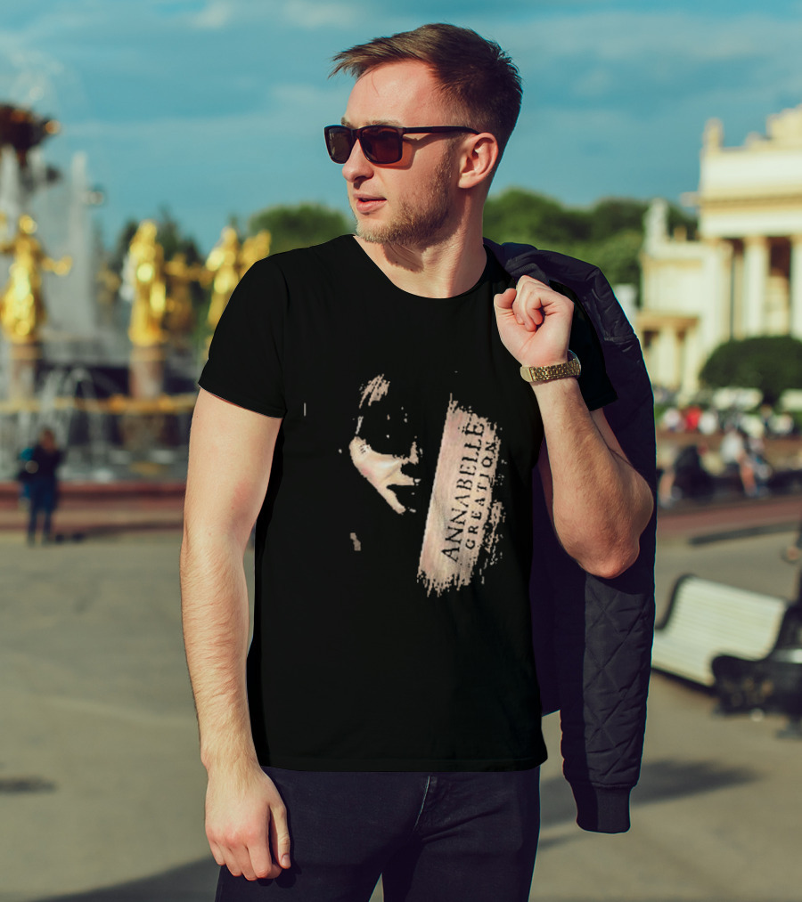 Annabelle Creation Annabelle Mask Horror T-Shirt