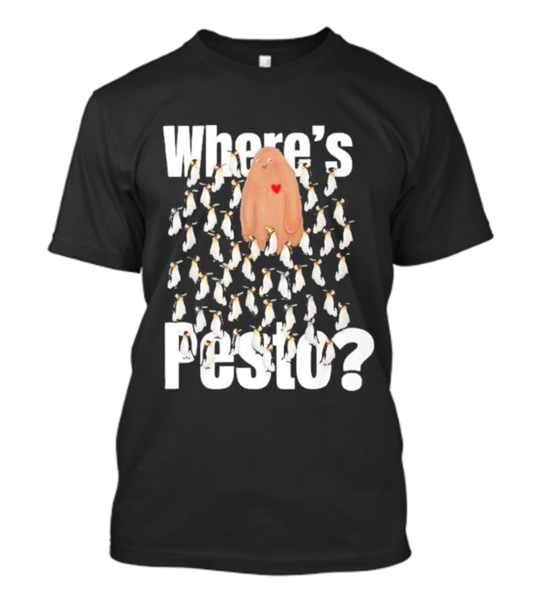 Where's Pesto The Penguin Among Penguins? T-Shirt