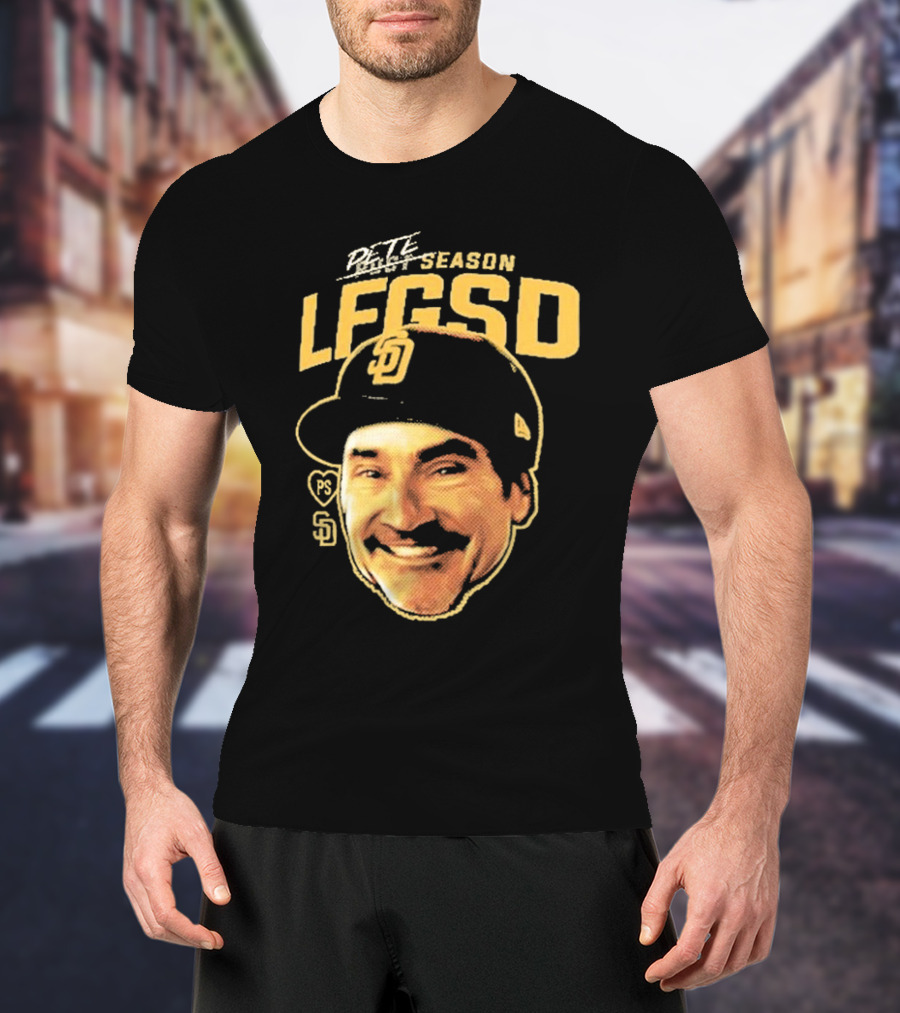 Pete Season Lfgsd San Diego Baseball Legends Cap T-Shirt