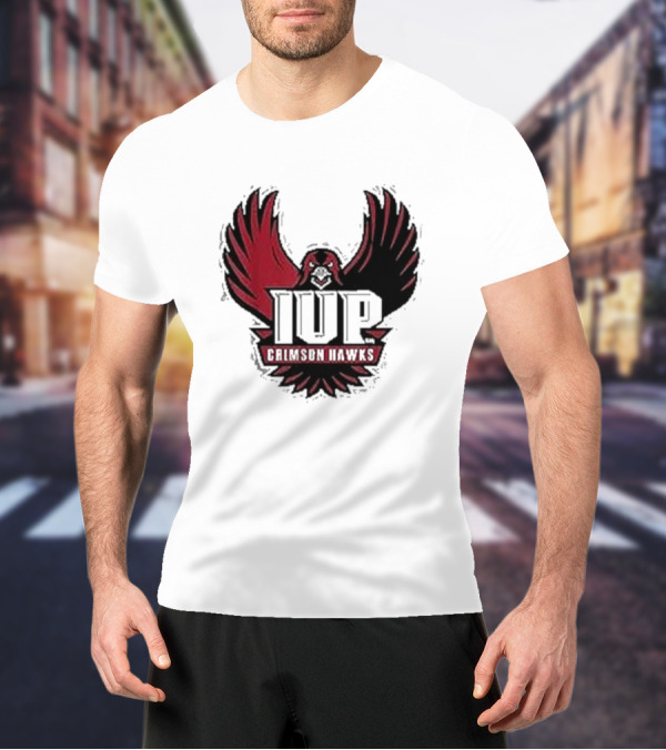 IUP Crimson Hawks Indiana University Pennsylvania NCAA IUPHC002 T-Shirt