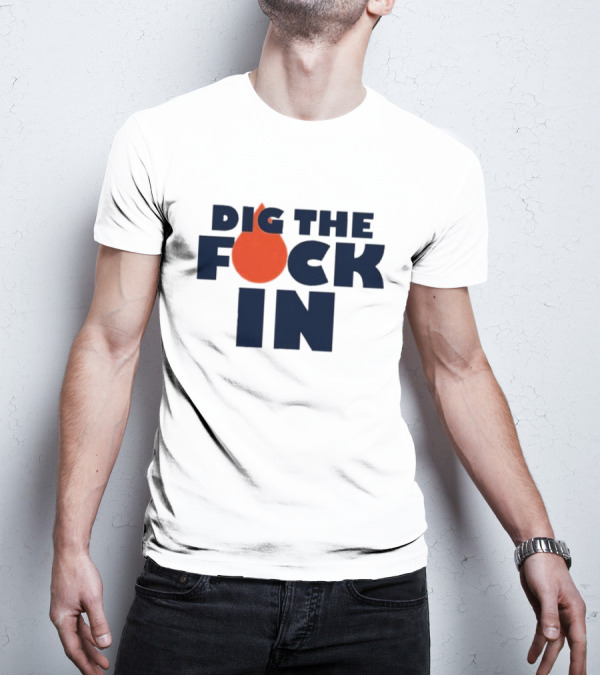Edmonton Oilers Dig The Fck In T-Shirt