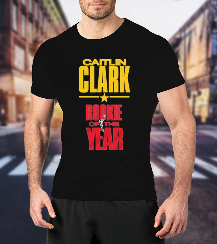 Caitlin Clark Rookie Of The Year Star Athletic Achievement 24 T-Shirt