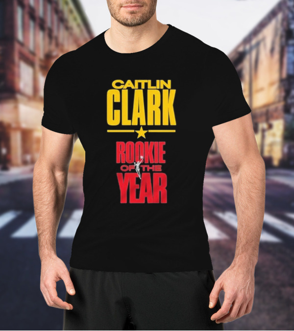 Caitlin Clark Rookie Of The Year Star Athletic Achievement 24 T-Shirt