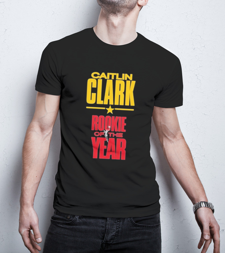 Caitlin Clark Rookie Of The Year Star Athletic Achievement 24 T-Shirt