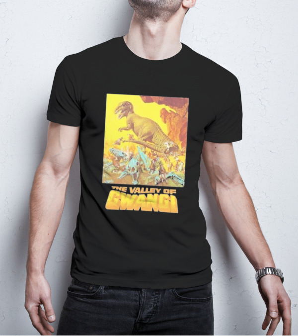 The Valley Of Gwangi Dinosaur Adventure Scene T-Shirt