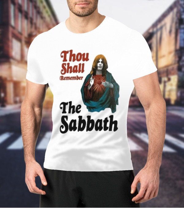 Thou Shall Remember The Sabbath Black Sabbath T-Shirt