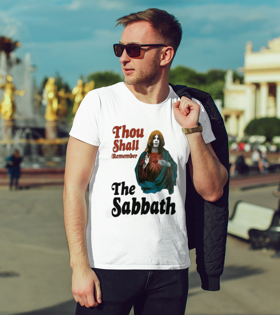 Thou Shall Remember The Sabbath Black Sabbath T-Shirt