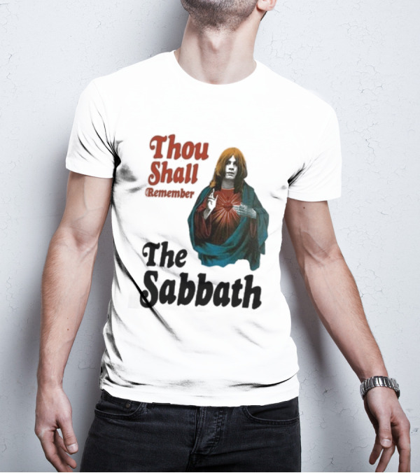 Thou Shall Remember The Sabbath Black Sabbath T-Shirt