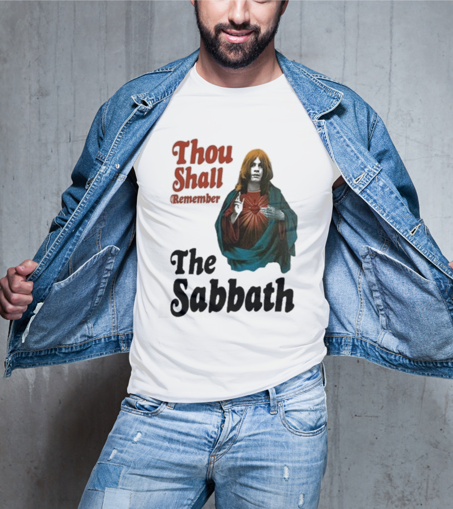 Thou Shall Remember The Sabbath Black Sabbath T-Shirt