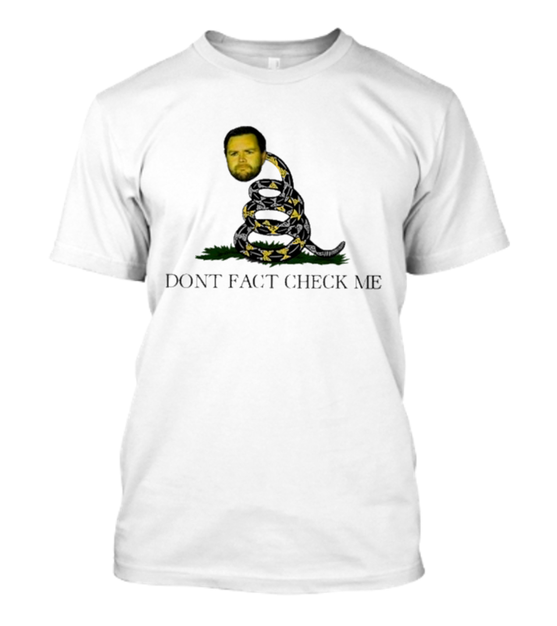 JD Vance Don’t Fact Check Me Gadsden Flag T-Shirt