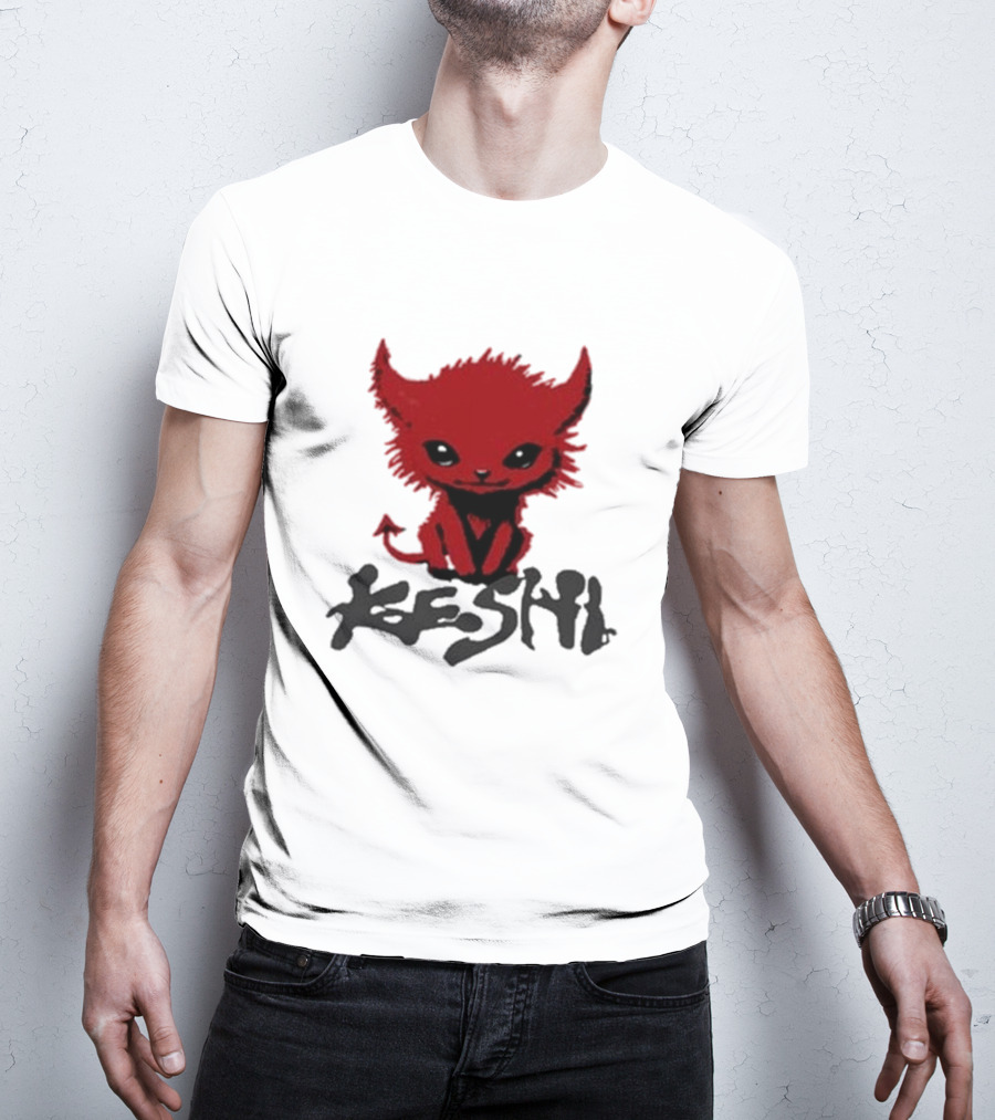 Keshi Red Devil Monster Character T-Shirt