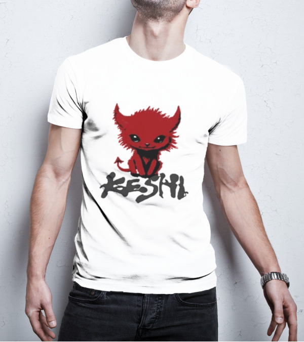Keshi Red Devil Monster Character T-Shirt