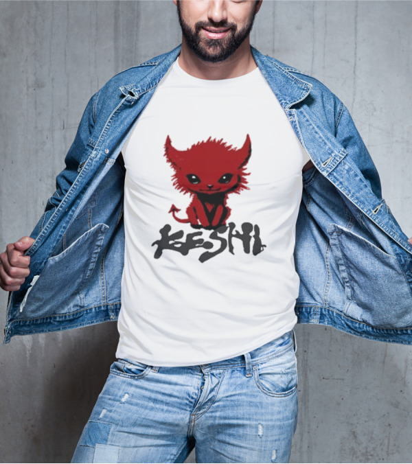 Keshi Red Devil Monster Character T-Shirt