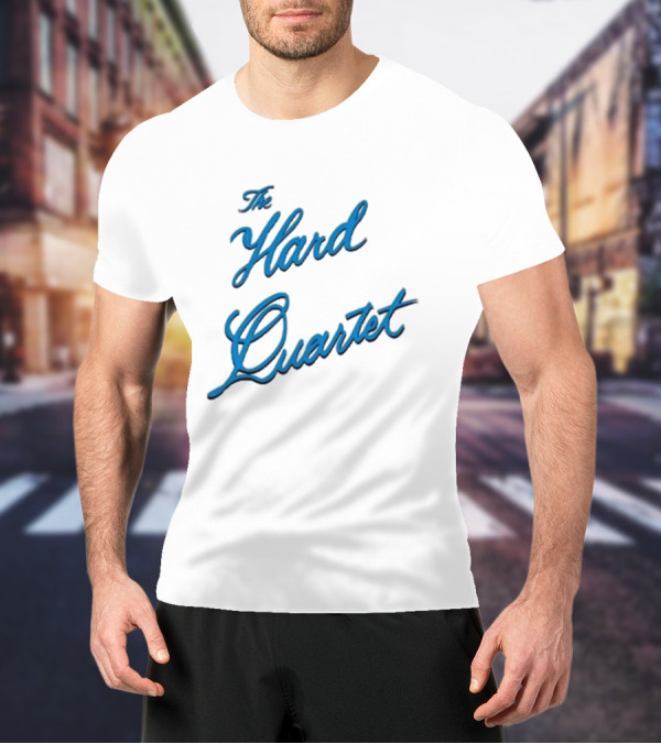 The Hard Quartet Band Blue T-Shirt