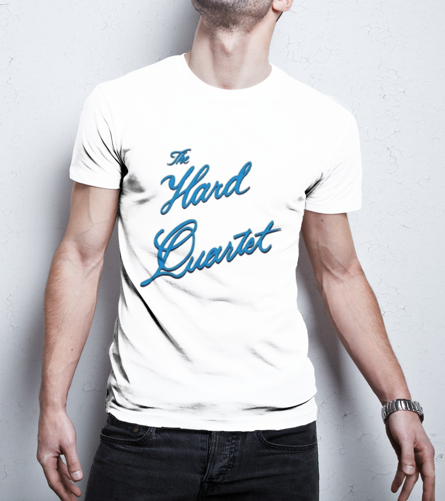 The Hard Quartet Band Blue T-Shirt