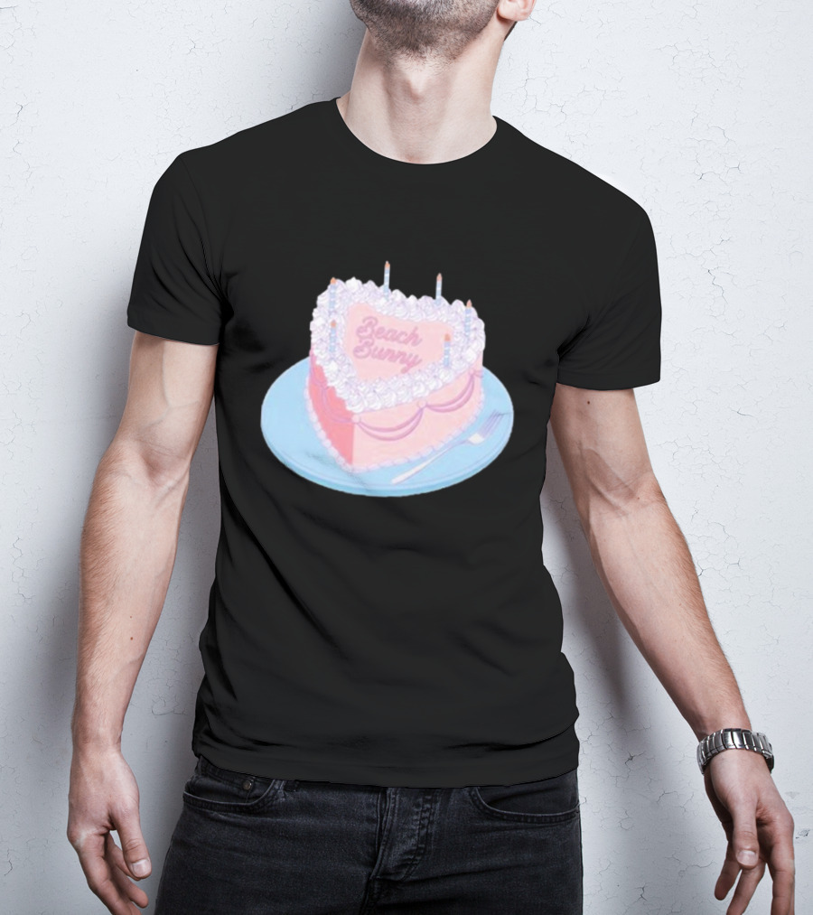 Beach Bunny Heart-Shaped Cake Clueless T-Shirt