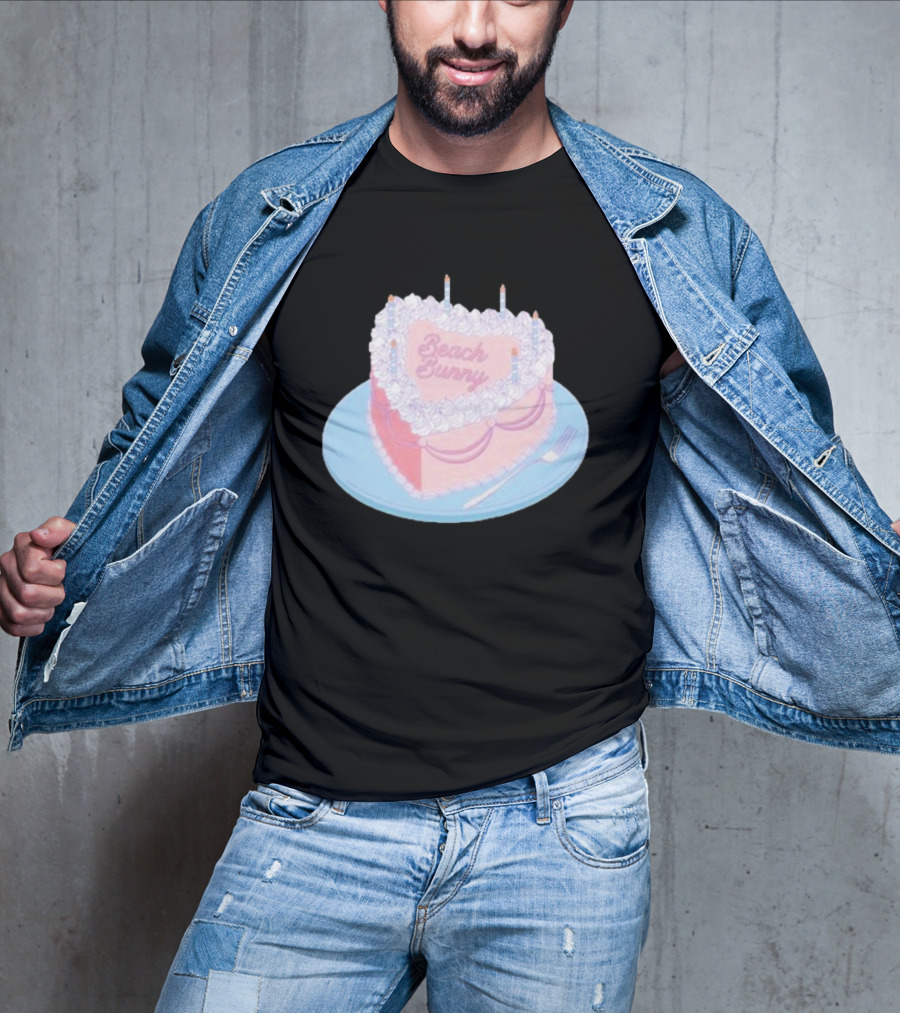 Beach Bunny Heart-Shaped Cake Clueless T-Shirt