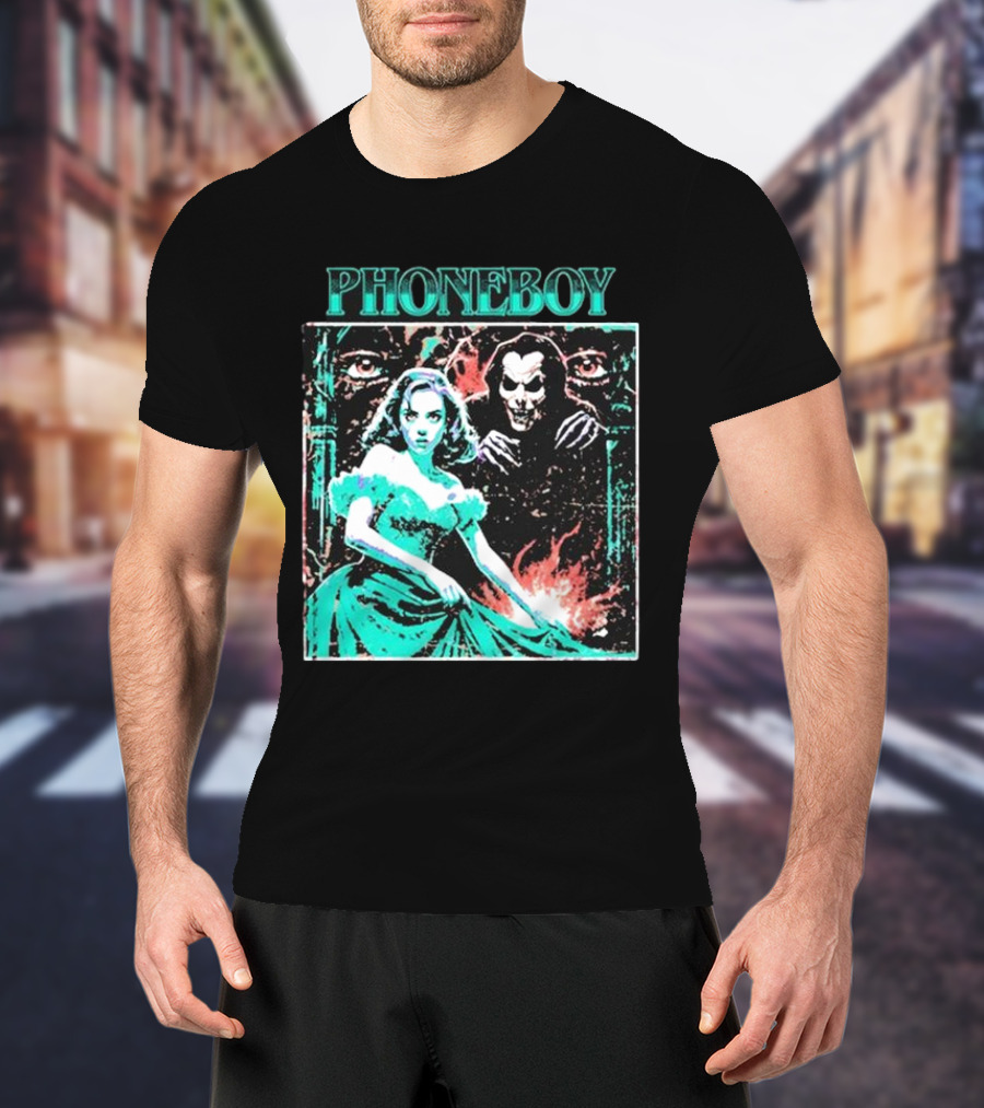 PHONEBOY A Night Of Ultimate Horror Vintage Gothic Horror Aesthetic T-Shirt